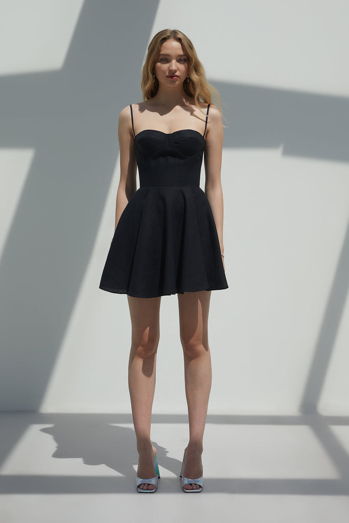 Siyah Vivienna Elbise