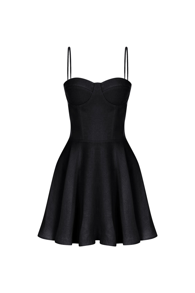 Siyah Vivienna Elbise