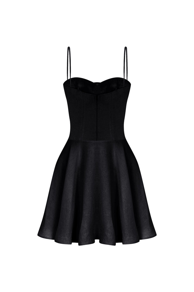 Siyah Vivienna Elbise