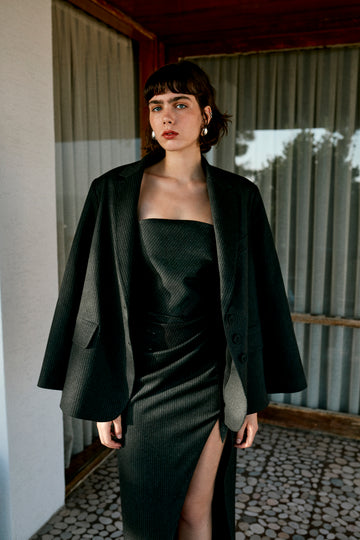 Antrasit Adelina Ceket