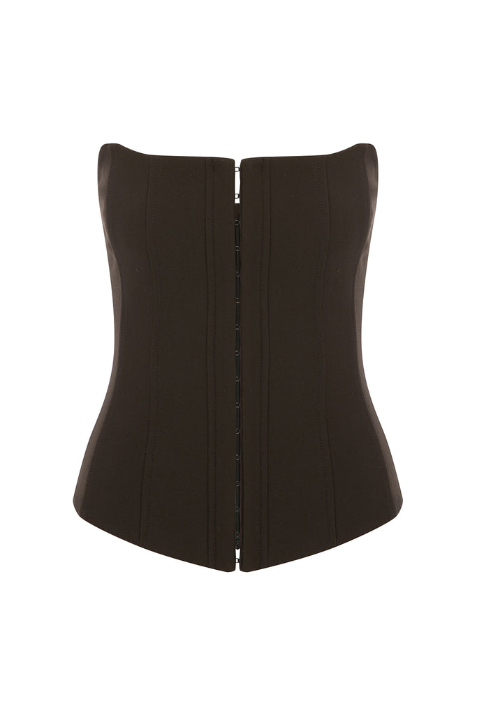 Kahverengi Seraya Bluz