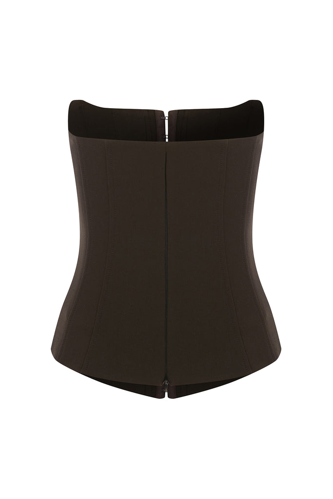 Kahverengi Seraya Bluz