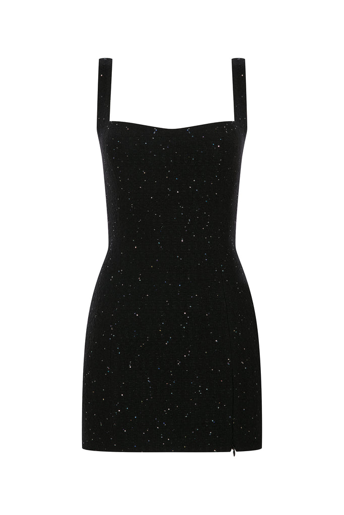 Siyah Stellar Elbise