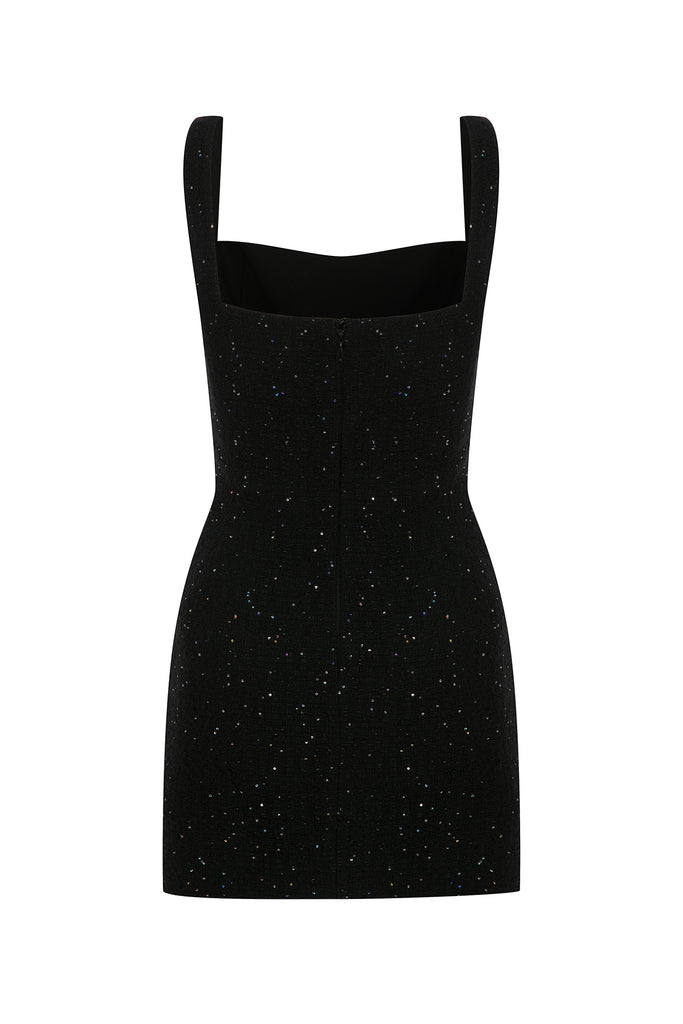 Siyah Stellar Elbise