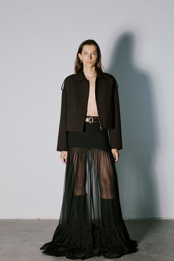 Kahverengi Mirone Ceket