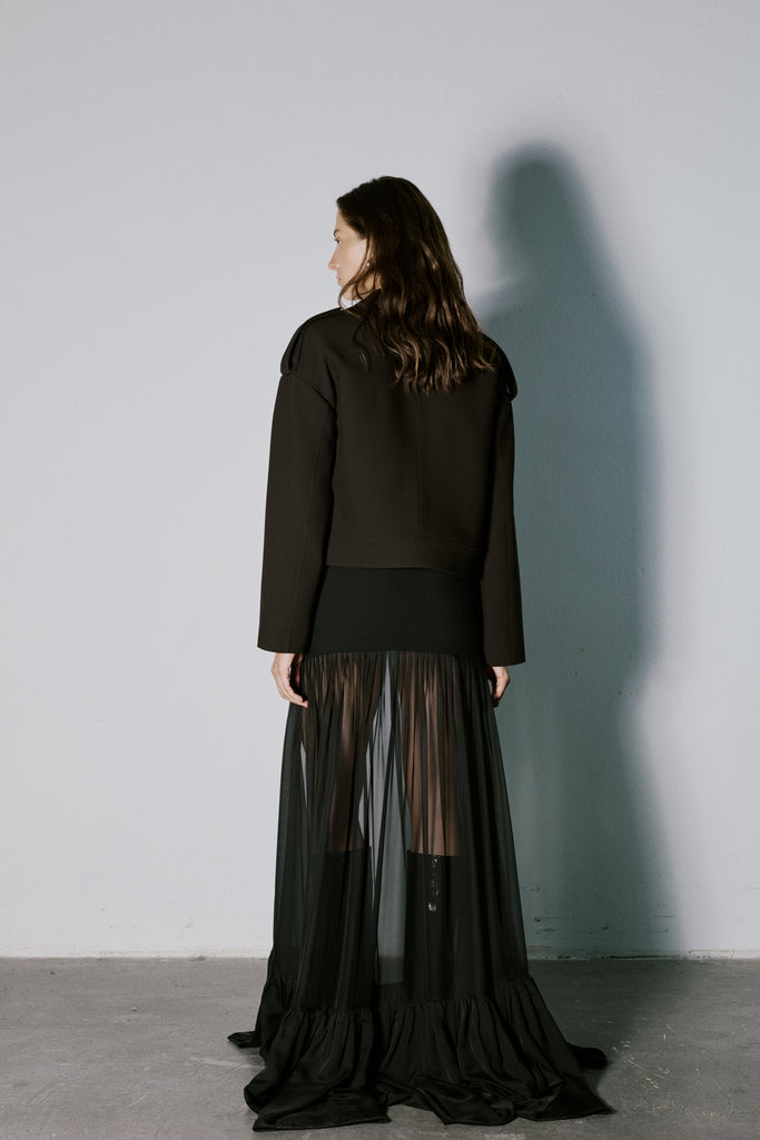 Kahverengi Mirone Ceket