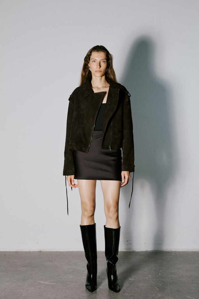 Kahverengi Silvara Ceket