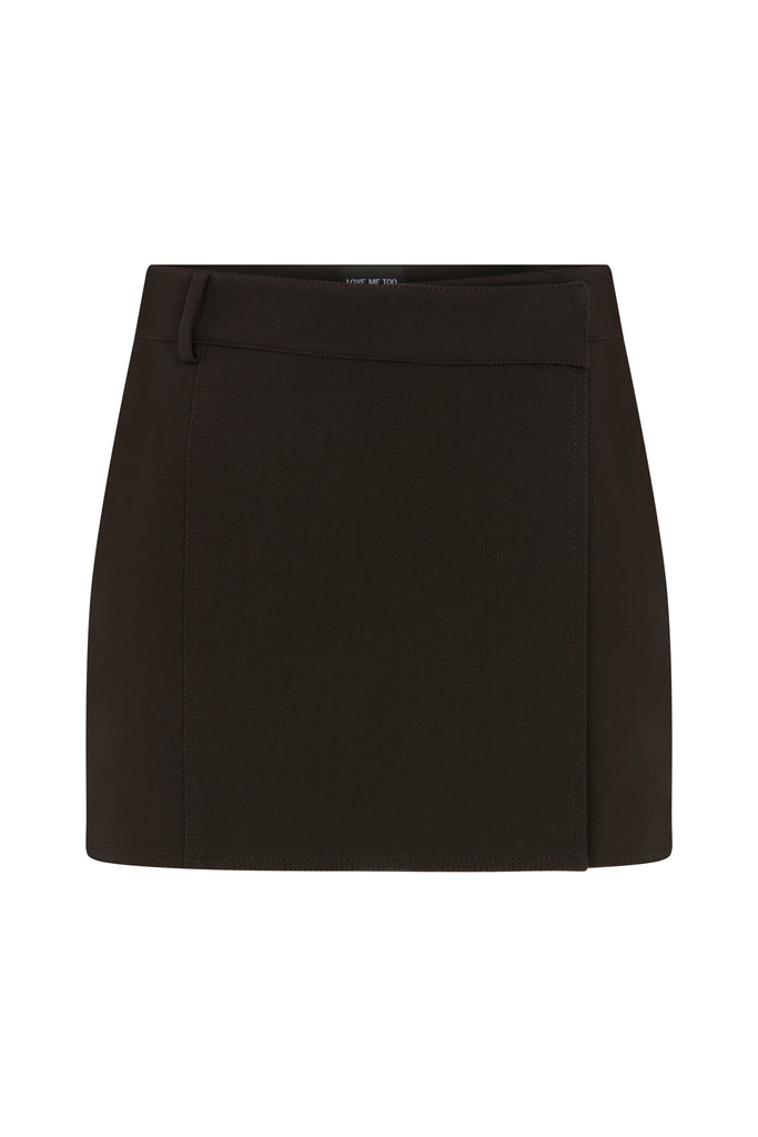 Kahverengi Maree Şort Etek