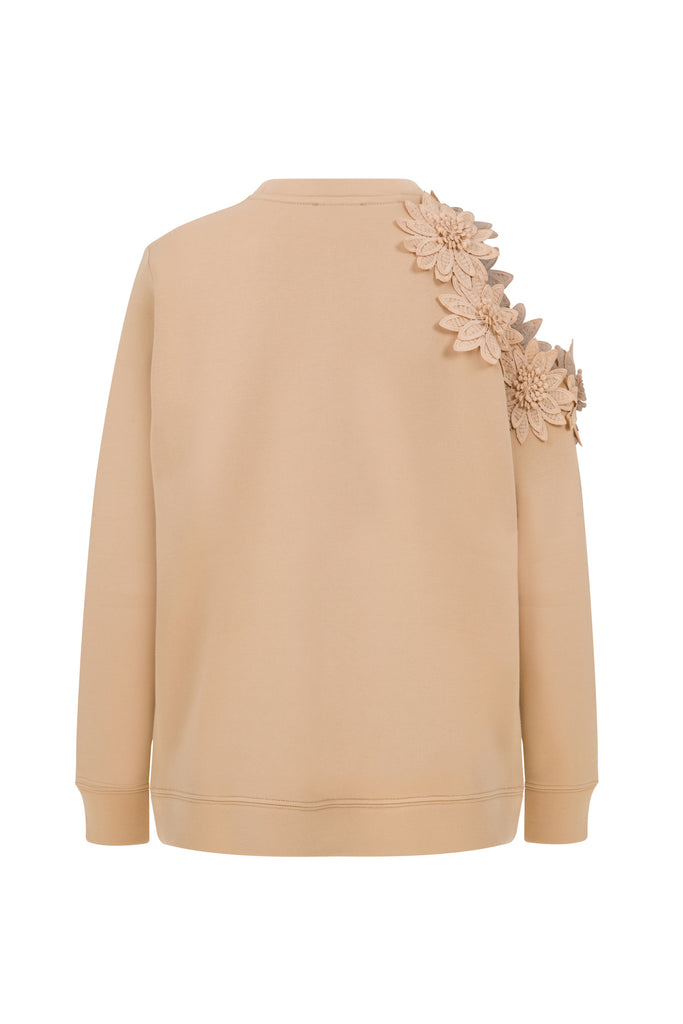 Nude Flower Bomb Sweatshirt