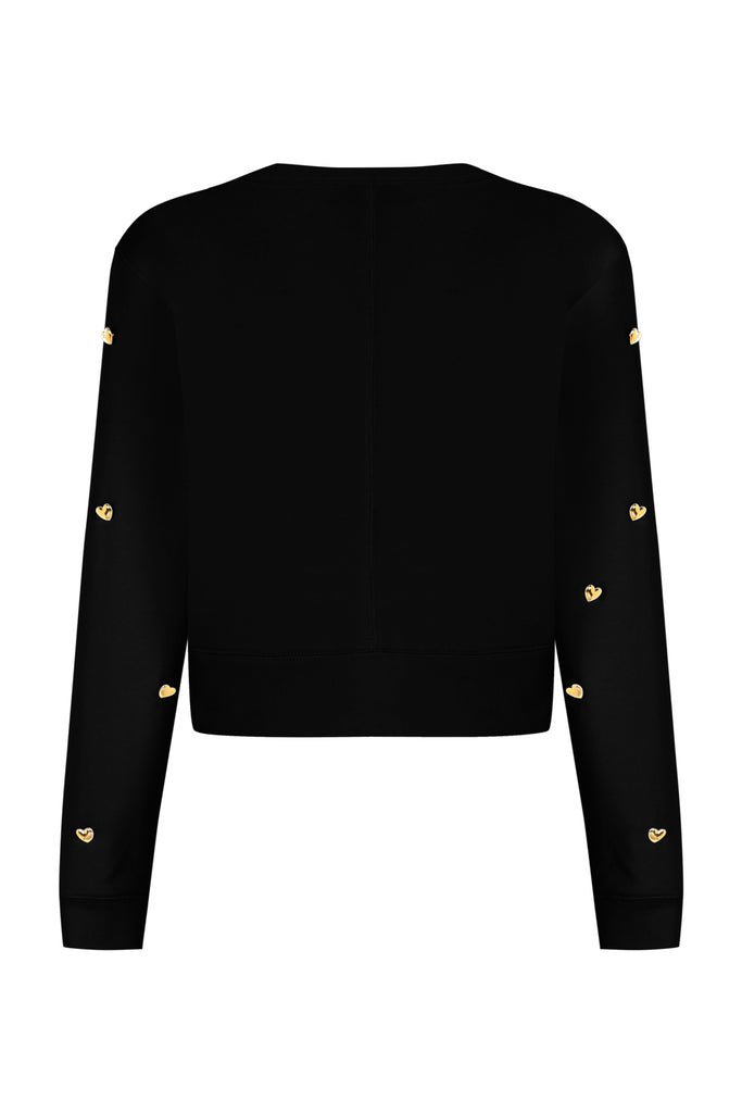 Siyah Palmheart Sweatshirt