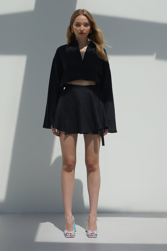 Siyah Talia Elbise